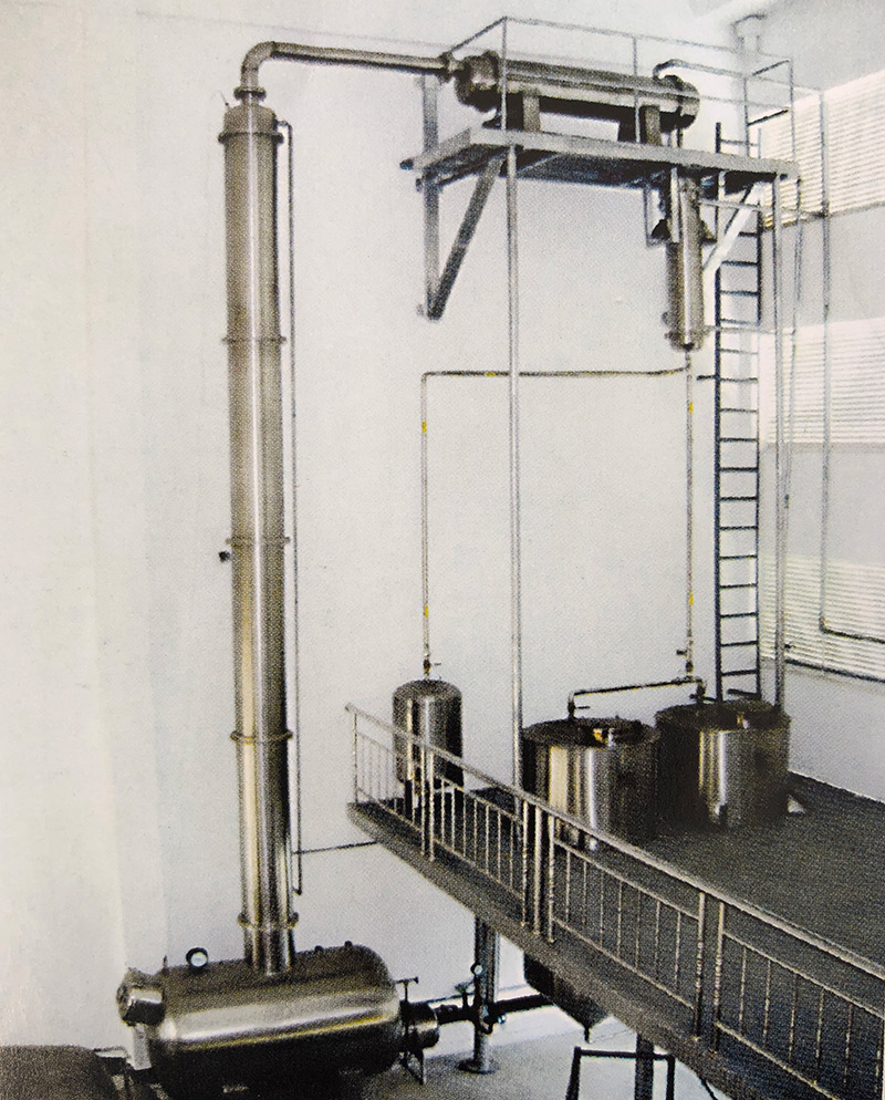 酒精回收塔（精餾塔）