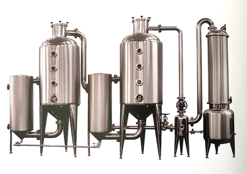 雙效濃縮蒸發(fā)機(jī)組